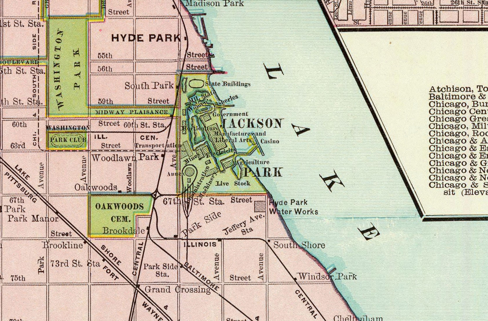map of Chicago