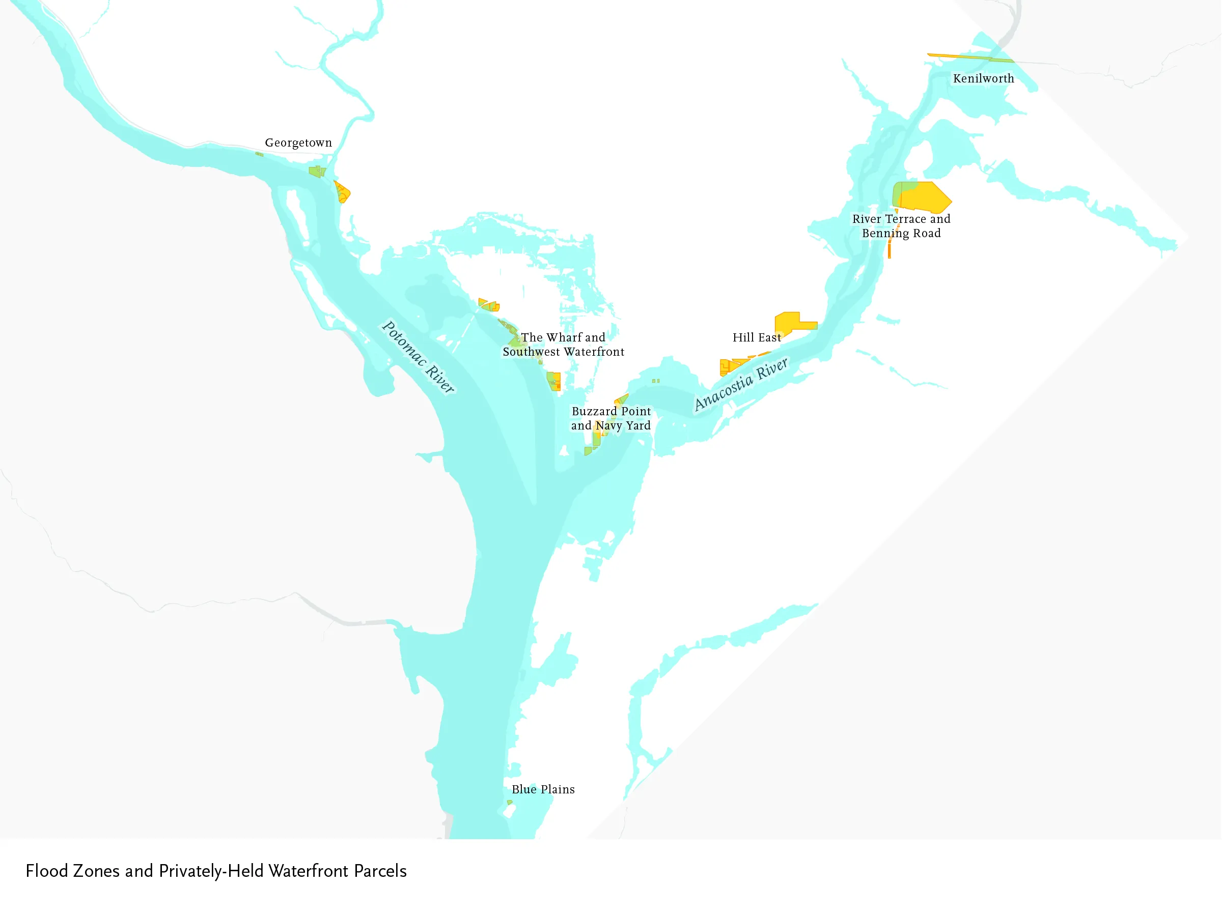 Flood risk map