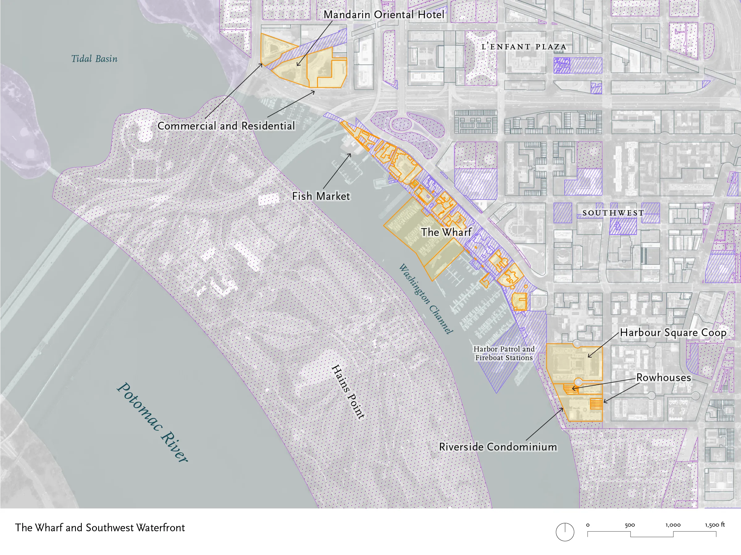 SW DC map